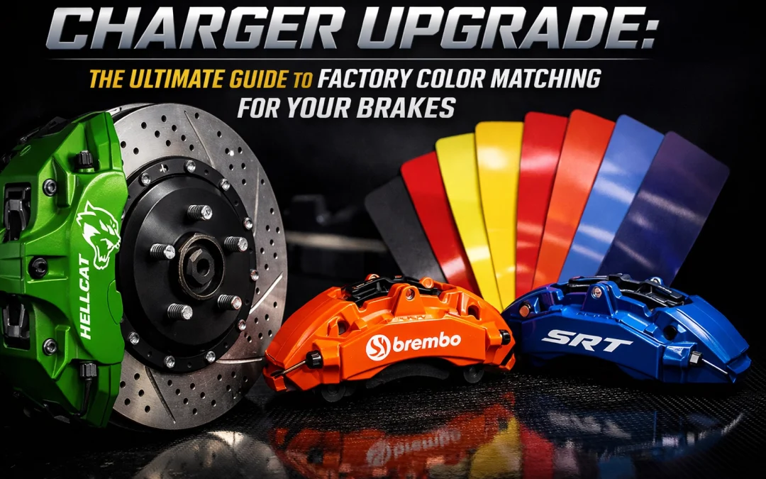 Charger Upgrade: The Ultimate Guide to Factory Color Matching for Your Brakes